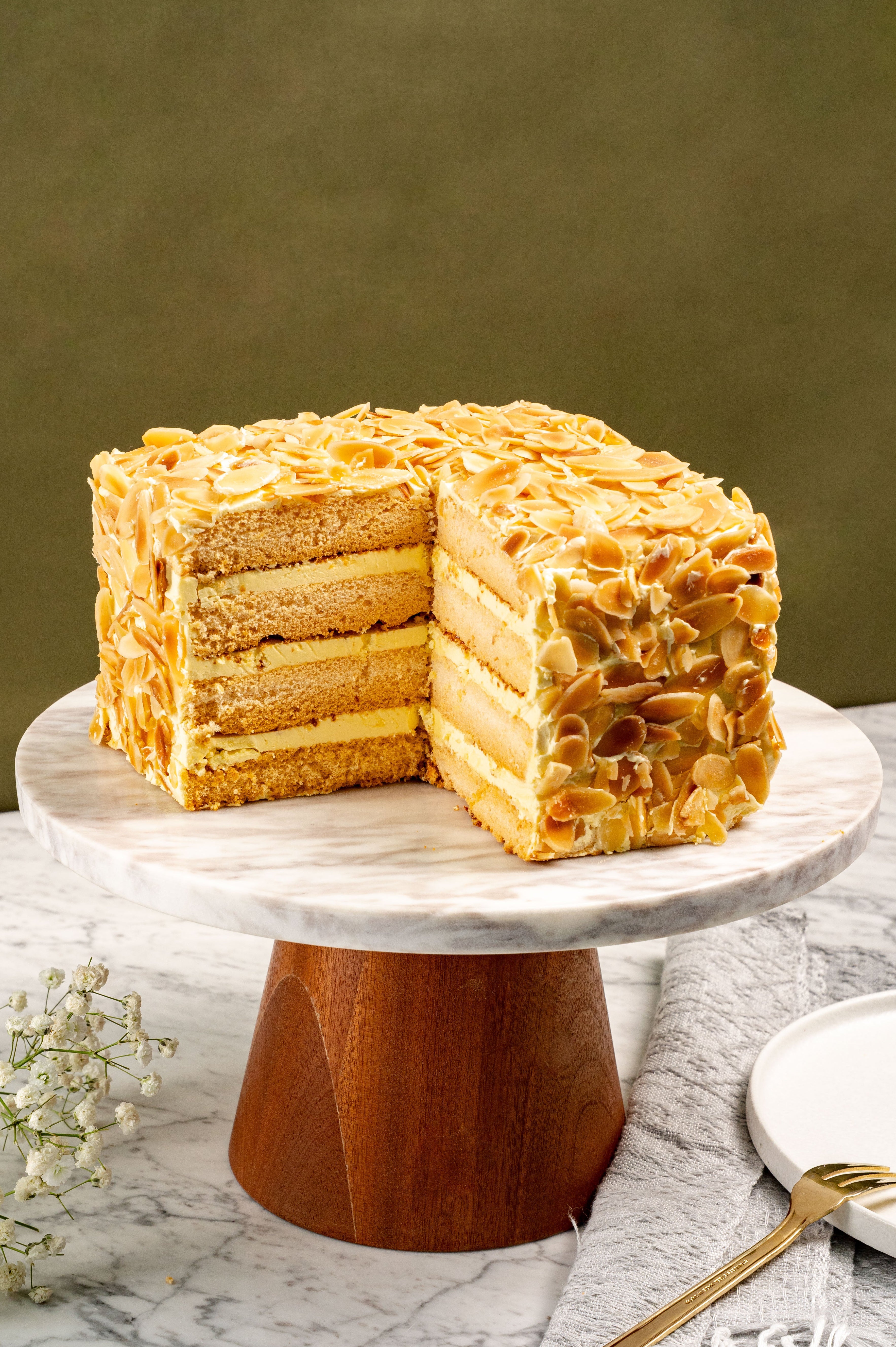 Toasted Almond Sans Rival