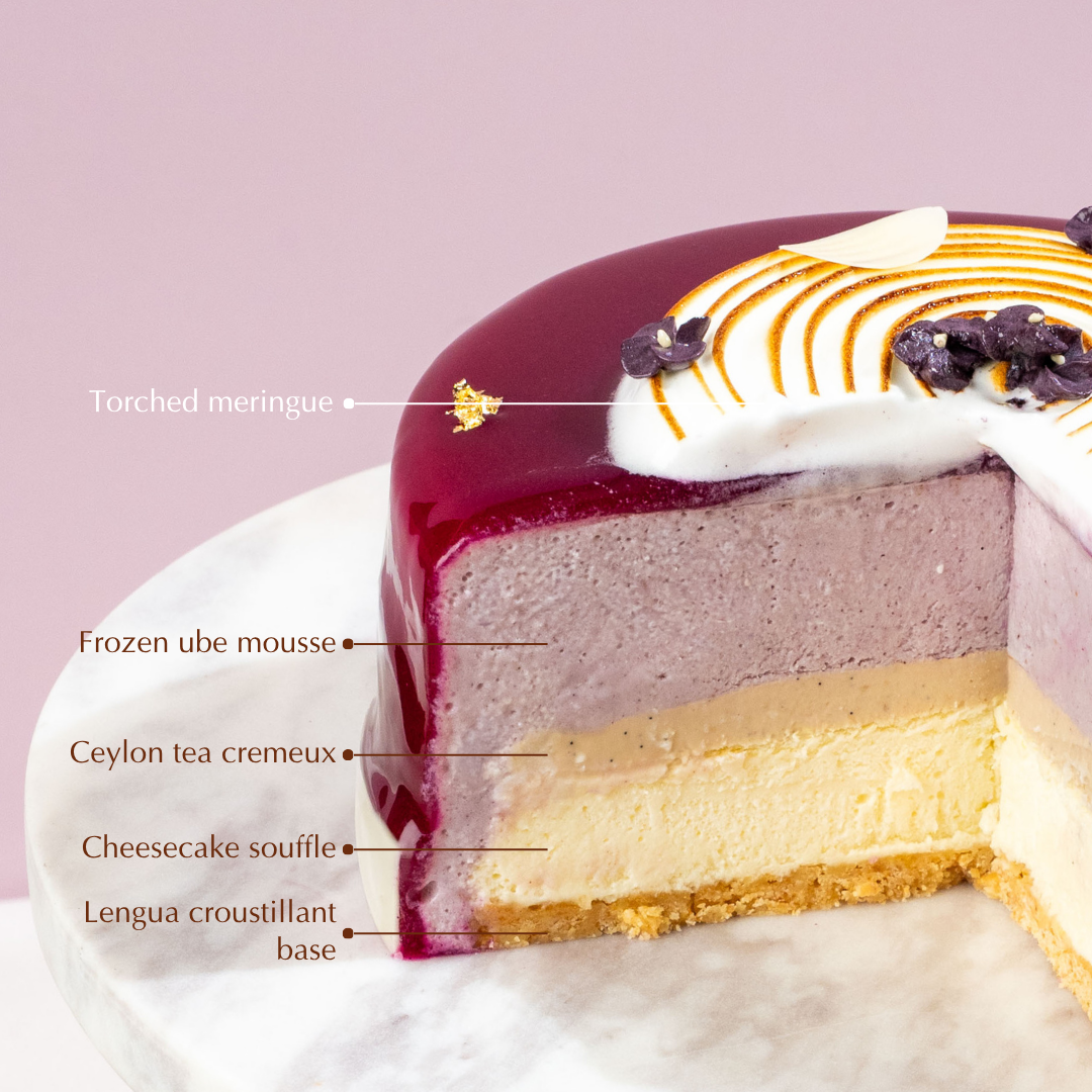 Ube Cloud Cake