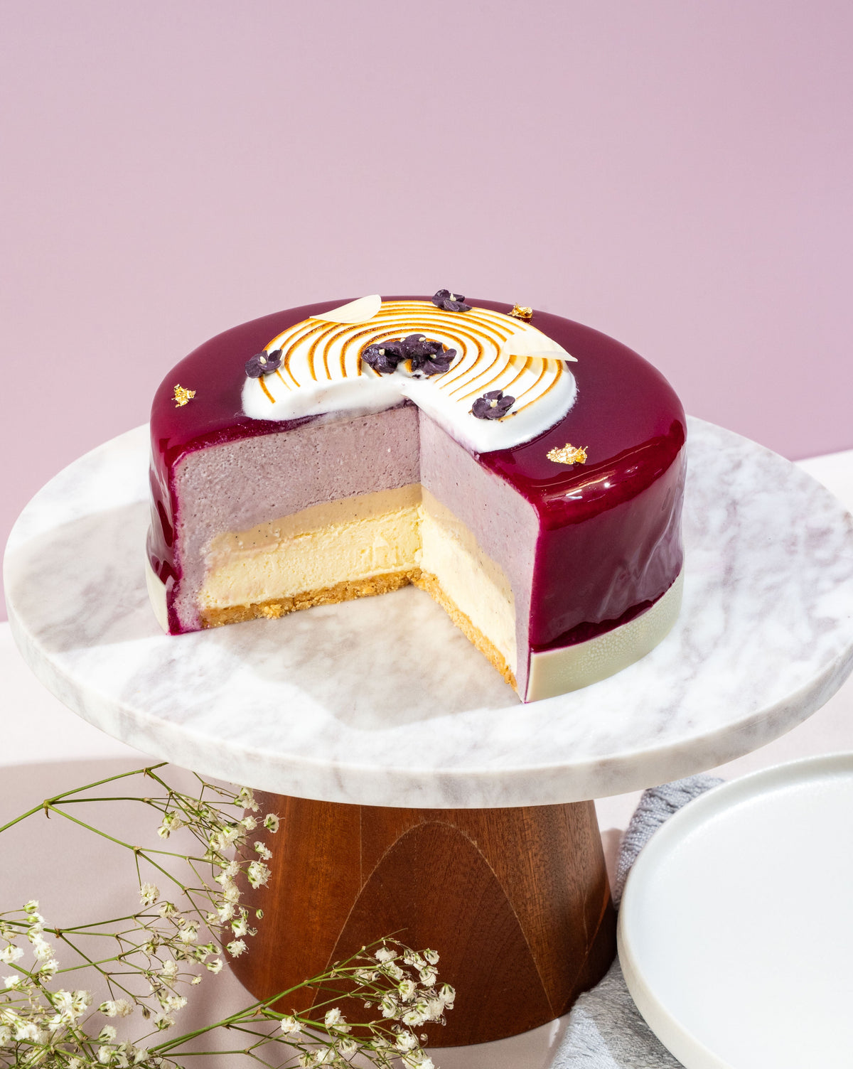 Ube Cloud Cake