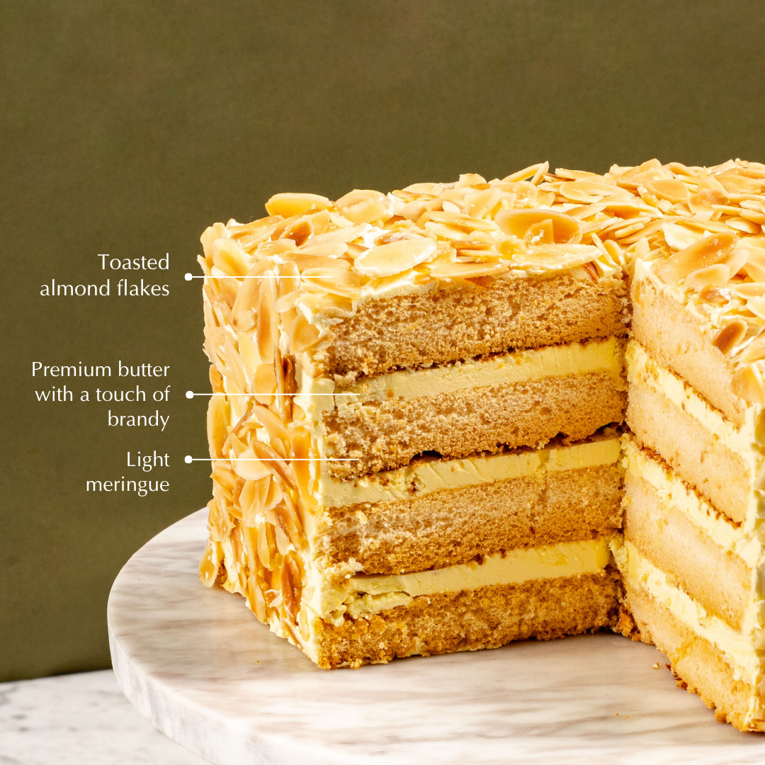Toasted Almond Sans Rival